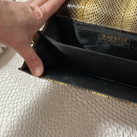 Vintage reptile skin purse clutch - Picture 9 of 9